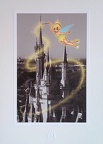 Disney Embossed Tinker Bell Enchanting Castle