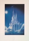 Disney Embossed Moonlit Cinderella Castle