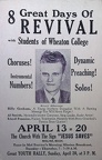 Handbill of Billy Graham revival meeting-1941-Billy Graham Center-Wheaton College