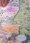 Baynes-A Map of Narnia &amp; The Surrounding Countries-1971