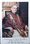 Pope Paul Vi-NYC Visit-1965