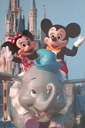 Disney Mickey and Minnie on Dumbo