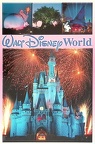 Disney Walt Disney World Parks Pink Background