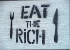 Eat the Rich Graffiti