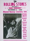 Vagabond Trader, Direct Swap, Rolling Stones Altamont Raceway Concert Poster (4 Sep 2021)