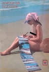 Gran Canaria - topless postcards on beach