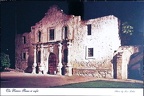 The Historic Alamo at Night