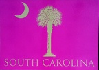 South Carolina Flag Pink