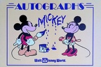Autographs - Mickey - Walt Disney World - reprint