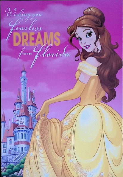 Wishing you Fearless Dreams from Florida - Princesses - Belle.jpg