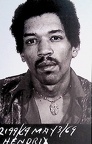 Jimi Hendrix Mugshot