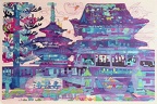 -Matoko-, Gift Postcard Received, Hōryū-Ji Kondo and Pagoda (15 Feb 2022)