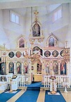 mummun, Postcard FI-4112676 Received, Iconostasis Joensuu, Finland Orthodox Church (20 Feb 2022)