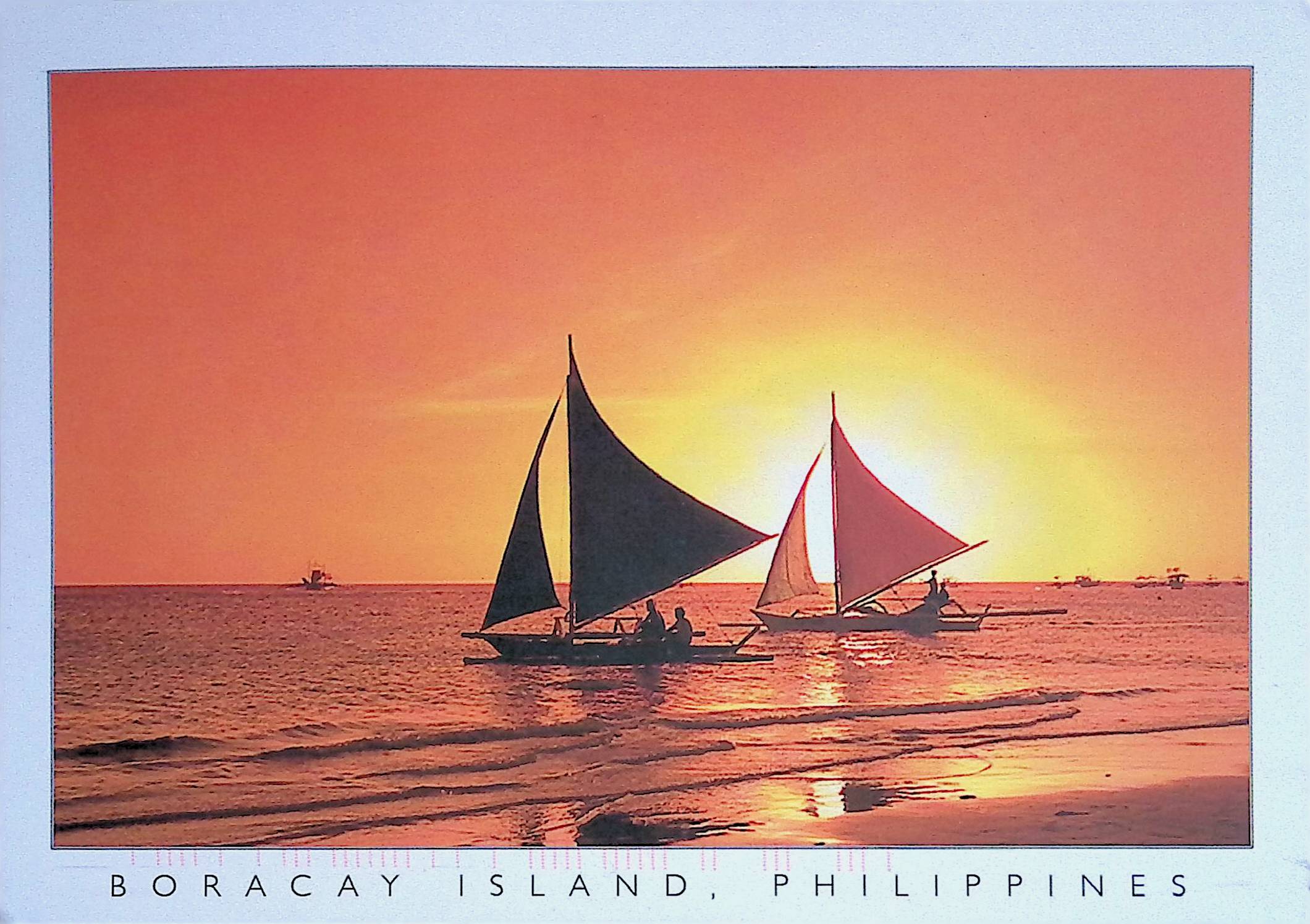 hydz_chua, Postcard PH-176303 Received, White Beach Sunset, Boracay Island, Philippines (16 Mar 2022).jpg